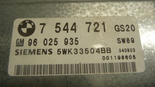 NY447-13 OEM WARRANTY 2004-2006 BMW X5 X3 TRANSMISSION CONTROL MODULE TCM TCU