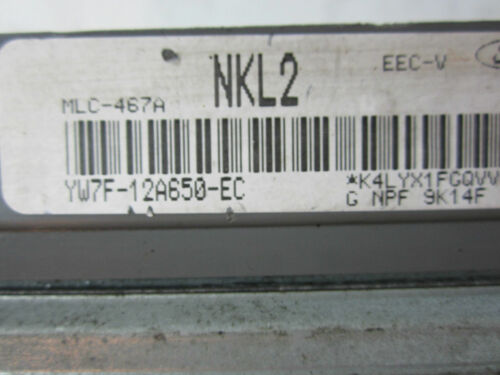 282-19 WARRANTY 2000 Crown Victoria Engine Control Computer Brain ECM ECU EBX