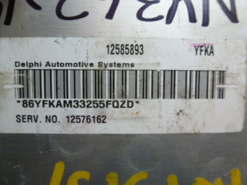 NY362-14 OEM WARRANTY 2002 SATURN L ALERO ENGINE CONTROL COMPUTER MODULE ECM ECU