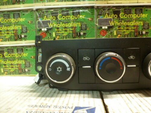 A120-2 OEM WARRANTY 06-08 IMPALA MONTE CARLO TEMP AC HEAT CLIMATE CONTROL UNIT