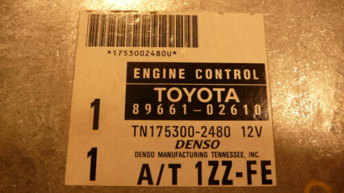 TY1-14 WARRANTY OEM 99 00 Corolla Engine Control Computer Brain ECM ECU EBX