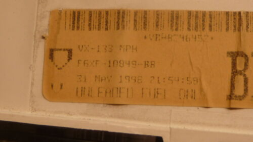 S2087 OEM WARRANTY 1996-1998 VILLAGER INSTRUMENT CLUSTER SPEEDOMETER 216,694