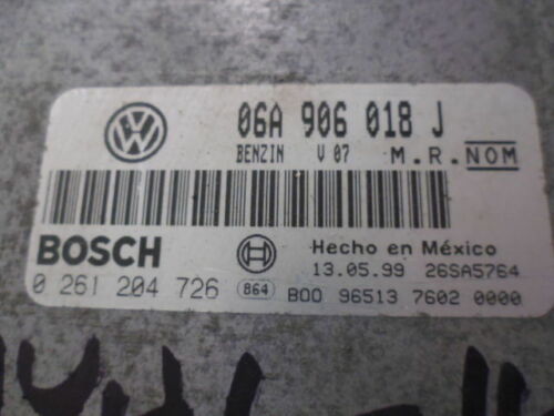 NY46-14 OEM WARRANTY 99 VW JETTA GOLF 2.0L Engine Control Computer ECU ECM EBX