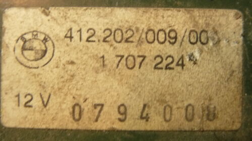 NY404-11 OEM WARRANTY 1988 BMW 325I IDLE CONTROL RELAY MODULE