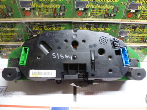 S1554 OEM WARRANTY 1999 AUDI A4 INSTRUMENT CLUSTER SPEEDOMETER 202,608