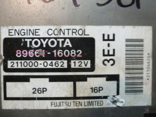 NY361-9 OEM WARRANTY 91 92 93 94 TERCEL ENGINE CONTROL COMPUTER MODULE ECM ECU