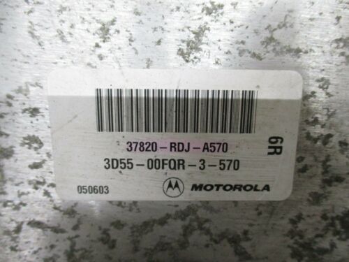 NY646-1 OEM WARRANTY 2003 ACURA MDX ENGINE CONTROL MODULE ECM ECU