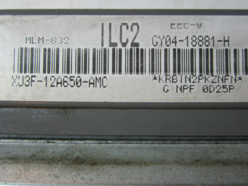 282-3 WARRANTY 2000 20001 Mazda MPV Engine Control Computer Brain ECM ECU EBX