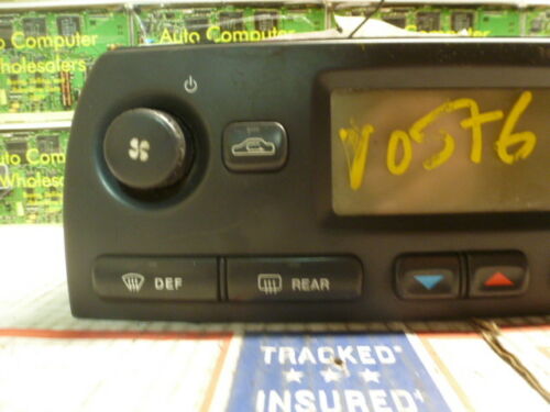 A134-3 OEM WARRANTY 2002 2003 X TYPE TEMP AC HEAT CLIMATE CONTROL UNIT