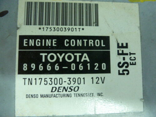 NY128-7 OEM WARRANTY 2000 00 CAMRY SOLARA 4CYL AT ENGINE CONTROL BRAIN ECM ECU