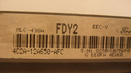 NY533-10 OEM PROGRAMMED 2004 FORD VAN ENGINE COMPUTER CONTROL MLC-498A ECM ECU