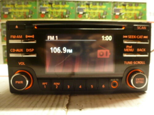 LR1-38 OEM WARRANTY 2011 NISSAN ROGUE RADIO AM FM STEREO RECEIVER