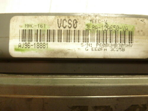 NY258-5 OEM WARRANTY 03 04 ESCAPE TRIBUTE ENGINE CONTROL COMPUTER MODULE ECM ECU