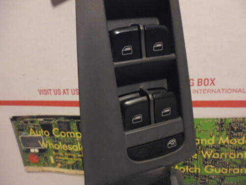 WS24-21 OEM WARRANTY 09 10 11 12 AUDI A4 LEFT DRIVER MASTER POWER WINDOW SWITCH