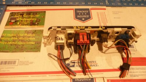 CC443 WARRANTY OEM 1995 Windstar TEMP AC HEAT CLIMATE CONTROL PANEL UNIT SWITCH