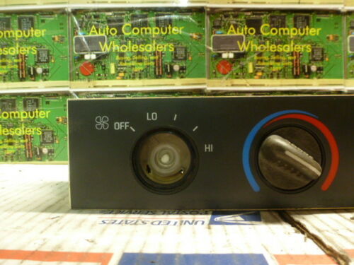 A121-9 OEM WARRANTY 96-02 CHEVROLET 3500 PICKUP TEMP AC HEAT CLIMATE CONTROL