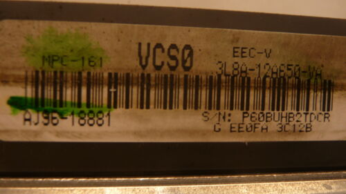 NY533-12 OEM PROGRAMMED 2003 ESCAPE TRIBUTE ENGINE COMPUTER CONTROL MPC-161 ECU