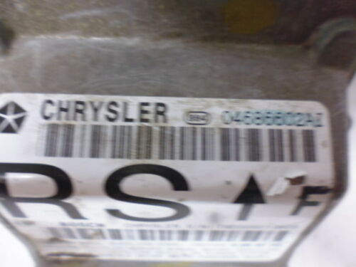 NY586-43 OEM WARRANTY 2003 DODGE CARAVAN TOWN & COUNTRY VOYAGER AIR BAG MODULE