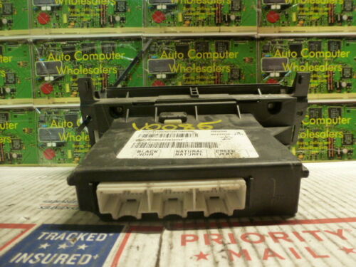 A122-2 OEM WARRANTY 2001-2005 GRAND AM TEMP AC HEAT CLIMATE CONTROL UNIT