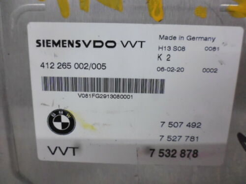 NY580-17 OEM WARRANTY 02-10 BMW 545i 550i 645i 650i 745i 750i X5 CONTROL VALVE