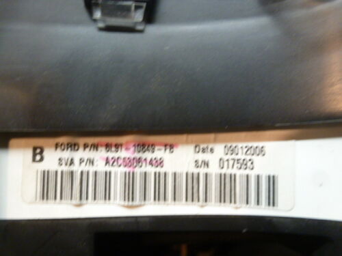 S1811 OEM WARRANTY 2006 2007 MOUNTAINEER INSTRUMENT CLUSTER SPEEDOMETER 148,855