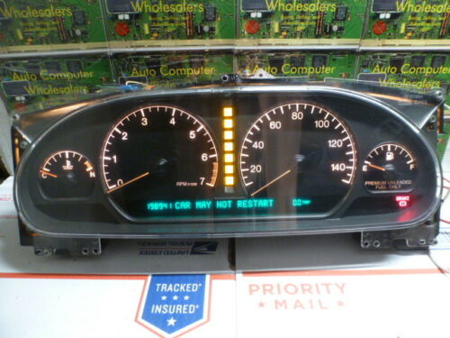 S1827 OEM WARRANTY 1996 CADILLAC ELDORADO INSTRUMENT CLUSTER SPEEDOMETER 198,941