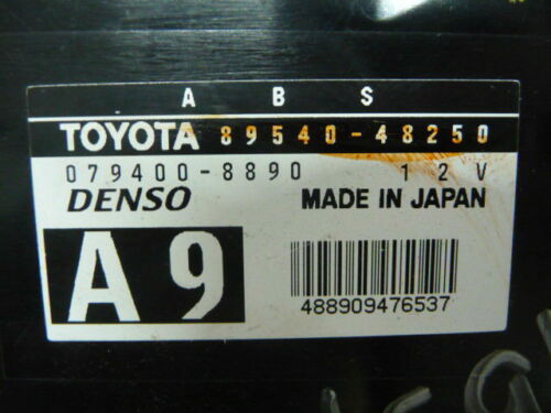 NY591-5 OEM 2003 TOYOTA HIGHLANDER 4WD ABS (without SKID CONTROL) MODULE