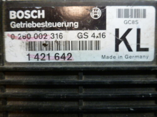 NY356-1 OEM WARRANTY 1995 BMW 318I TRANSMISSION CONTROL COMPUTER MODULE TCM TCU