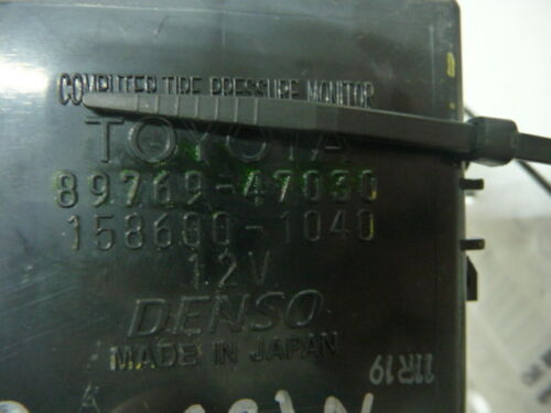 NY587-26 OEM WARRANTY 2010-2015 TOYOTA PRIUS TIRE PRESSURE MONITOR MODULE