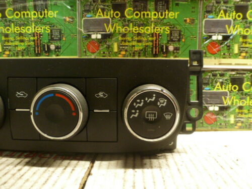 A141-5 OEM WARRANTY 06-08 IMPALA MONTE CARLO TEMP AC HEAT CLIMATE CONTROL UNIT