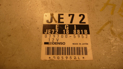MZ1-19 WARRANTY OEM 1995 95 Mazda MPV Engine Control Computer Brain ECM ECU EBX