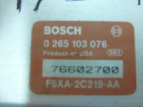 NY178A-23 OEM WARRANTY 93-98 QUEST VILLAGER ABS CONTROL COMPUTER MODULE