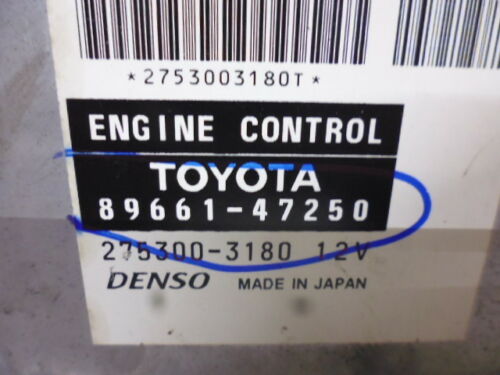 NY568-20 OEM WARRANTY 2009 TOYOTA PRIUS ENGINE CONTROL MODULE ECM ECU