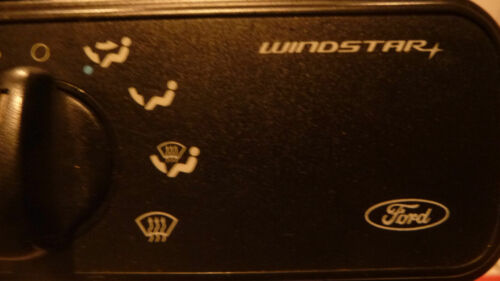 CC448 WARRANTY OEM 1995 Windstar TEMP AC HEAT CLIMATE CONTROL PANEL UNIT SWITCH