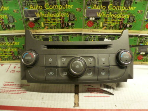 AC91-1 OEM WARRANTY 2013 MALIBU TEMP AC HEAT CLIMATE CONTROL UNIT
