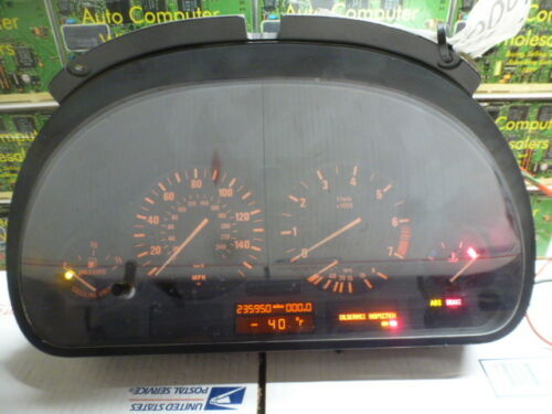 S1640 OEM WARRANTY 1997 BMW 528i INSTRUMENT CLUSTER SPEEDOMETER 235,950