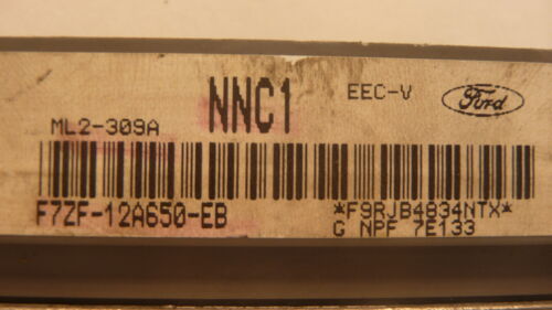 NY528-15 OEM PROGRAMMED 97 FORD MUSTANG ENGINE COMPUTER CONTROL ML2-309A ECM ECU
