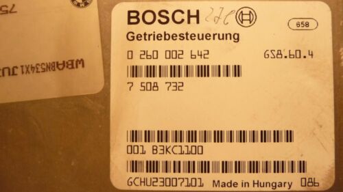 NC74-12 WARRANTY OEM 2000 2001 330Ci E46 TRANSMISSION CONTROL COMPUTER BRAIN TCM