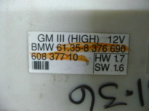 NY591-36 OEM WARRANTY 95-98 BMW 528i 540i 740i 750i BODY CONTROL MODULE BCM BCU