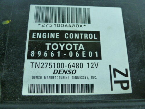 NY128-25 OEM WARRANTY 06 CAMRY 4CYL ENGINE CONTROL COMPUTER BRAIN ECM ECU EBX