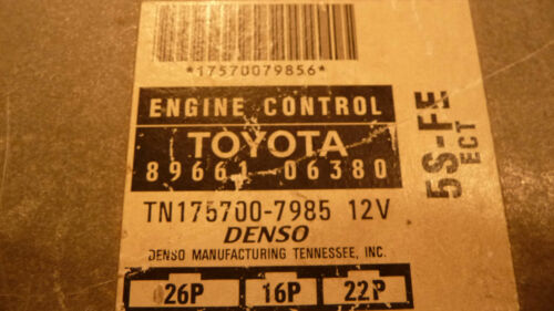 TY1-23 WARRANTY OEM 1997 97 Camry Engine Control Computer Brain AT ECM ECU EBX