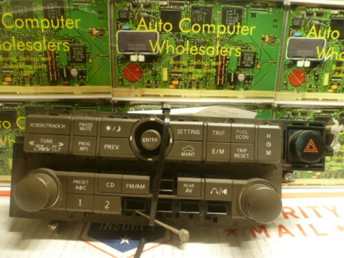 AC83-11 OEM WARRANTY 2005 2006 SENTRA TEMP AC HEAT CLIMATE CONTROL UNIT