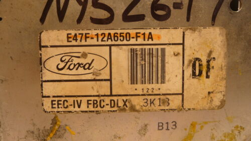 NY526-17 OEM WARRANTY 84 BRONCO RANGER ENGINE COMPUTER CONTROL EEC-IV ECM ECU