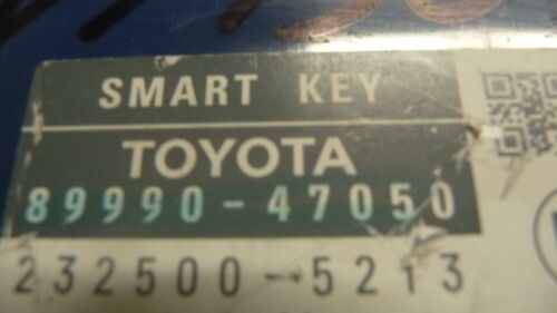NY456-16 OEM WARRANTY 2010-2015 TOYOTA PRIUS SMART KEY CONTROL MODULE