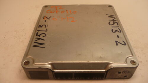 NY513-2 OEM WARRANTY 1991 1992 COROLLA PRIZM ENGINE CONTROL MODULE ECM ECU