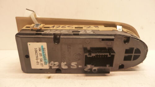 A265-28 OEM WARRANTY 2007-2012 BMW 328I DRIVER'S LEFT MASTER WINDOW SWITCH