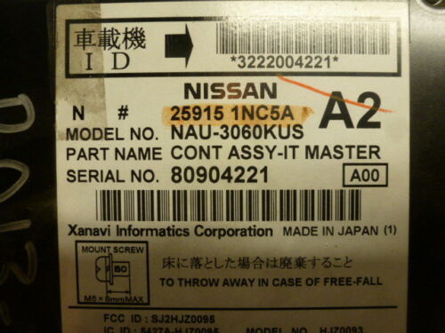 RD13-5 OEM FACTORY 2008 2009 G35 G37 RADIO AM FM MP3 CD PLAYER RECEIVER