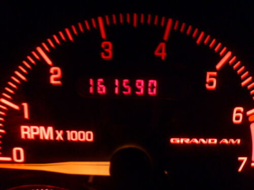 SM476 OEM WARRANTY 2000 01 02 03 GRAND AM Instrument Cluster Speedometer 161,590