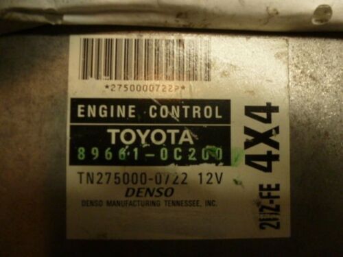 NY269-5 OEM WARRANTY 2001 SEQUOIA ENGINE CONTROL COMPUTER BRAIN ECM ECU