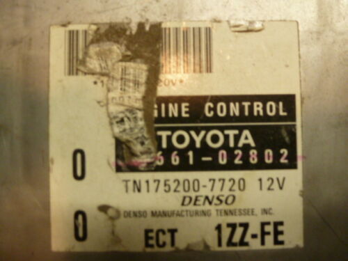 NY311-7 OEM WARRANTY 01 02 TOYOTA COROLLA ENGINE CONTROL COMPUTER BRAIN ECM ECU